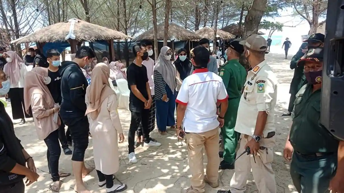 Marak Pelanggar Qanun Syariat Islam di Aceh Besar, Satpol PP Diperketat Razia di Lokasi Objek Wisata