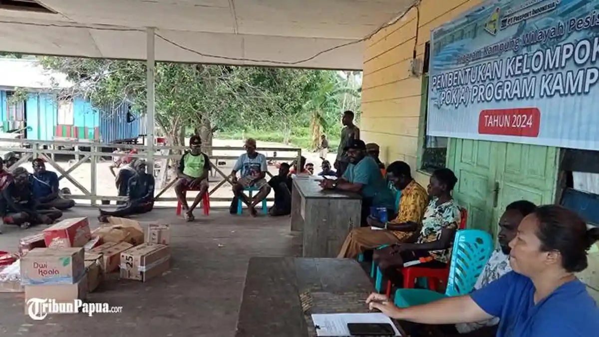 Datangi Kampung Potowayburu, YPMAK Sampaikan Hal Ini Kepada Pokja 