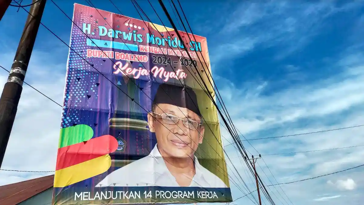 Darwis Moridu Siap Maju Calon Bupati, Kampanyekan Kerja Nyata di Pilkada Boalemo 2024