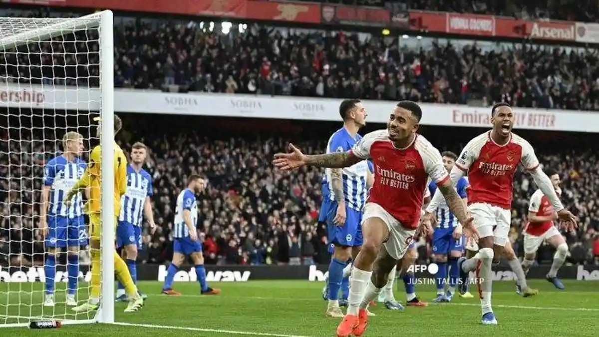 Live Streaming Arsenal Vs Brighton Hari Ini, Tonton Serunya Laga Liga Inggris di HP Kamu