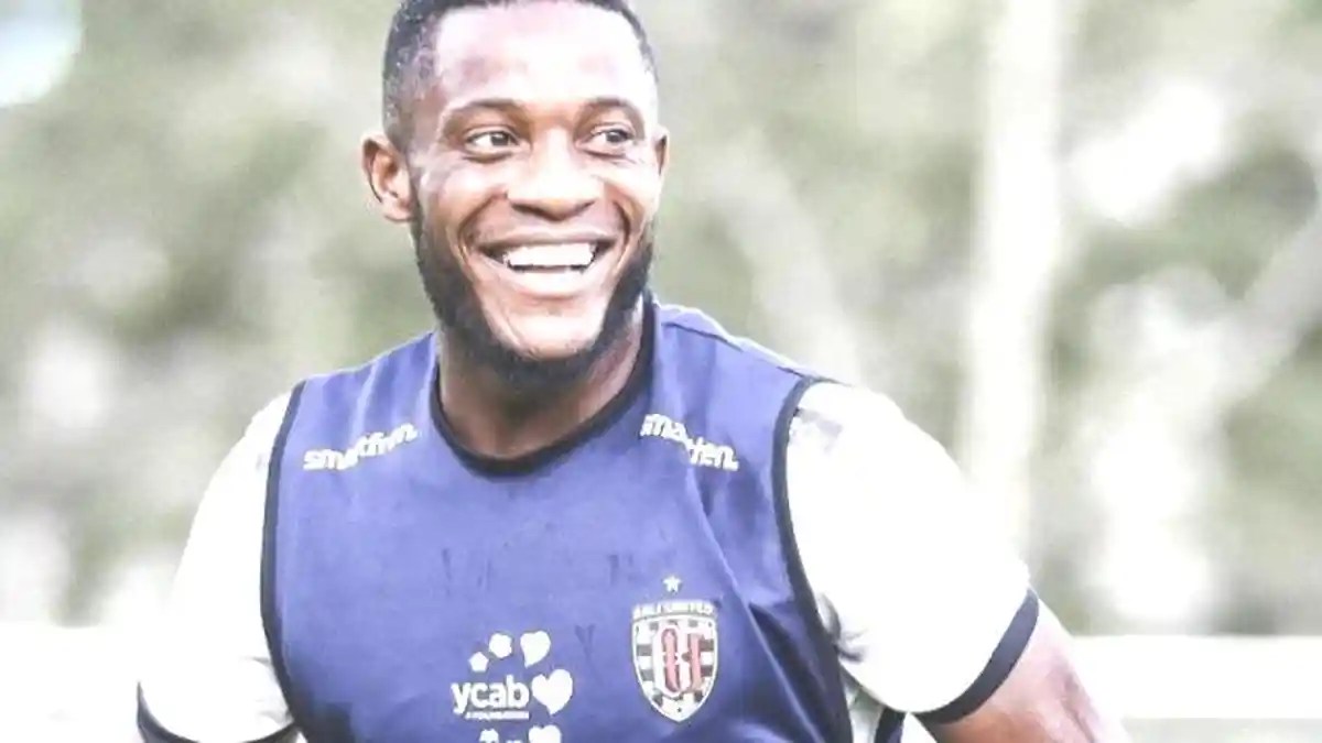 Striker Privat Mbarga: Suporter Bali United Luar Biasa , Jalani Debut vs Barito Putera di Denpasar