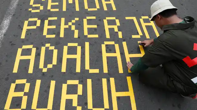 Hari Buruh Nasional 1 Mei atau May Day, Apakah Libur Tanggal Merah?