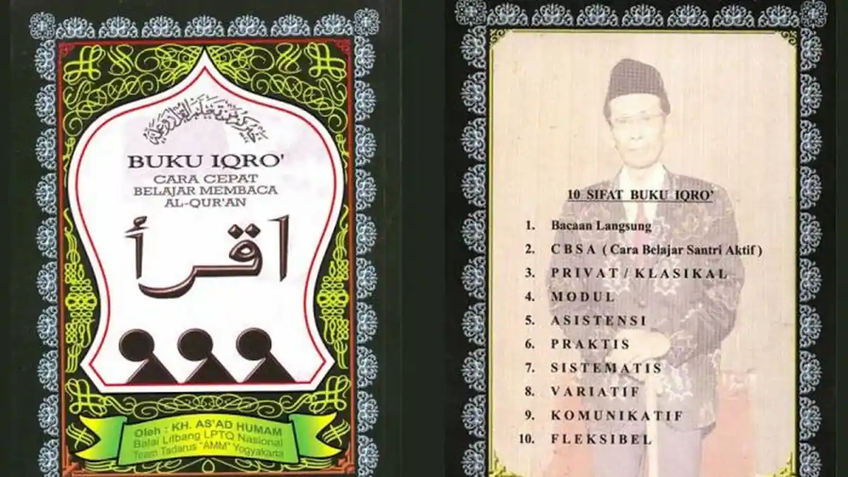Terungkap! Inilah Sosok Dibalik Pria di Balik Sampul Buku Iqro