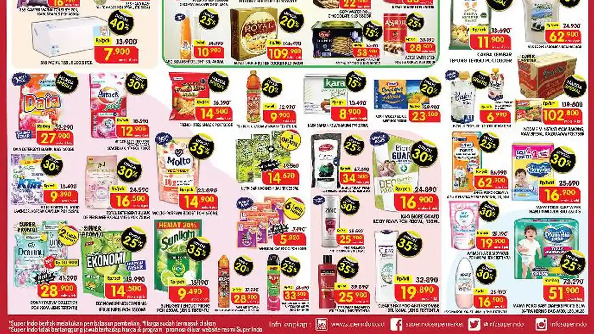 KATALOG Promo Superindo, Hypermart dan Alfamart 26-27 Maret 2024: Sari Kacang Ijo Beli 2 Gratis 1