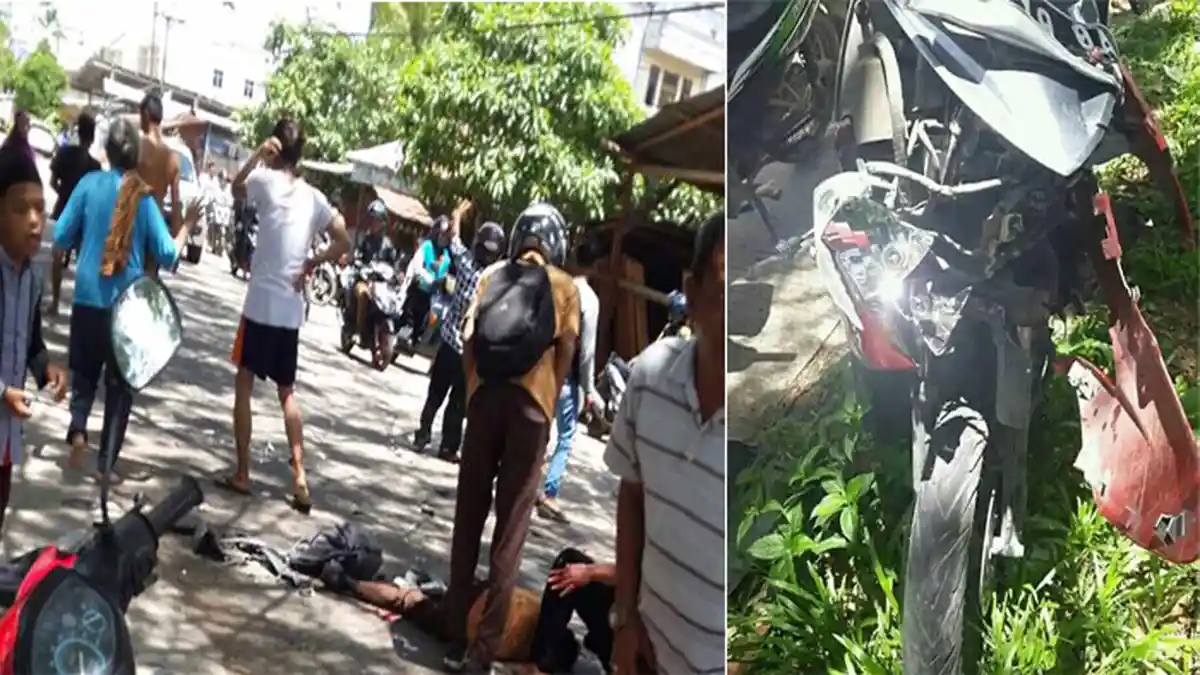 Kecelakaan Tragis di Ampera Pontianak! Pelajar Bergelimpangan di Jalan Raya