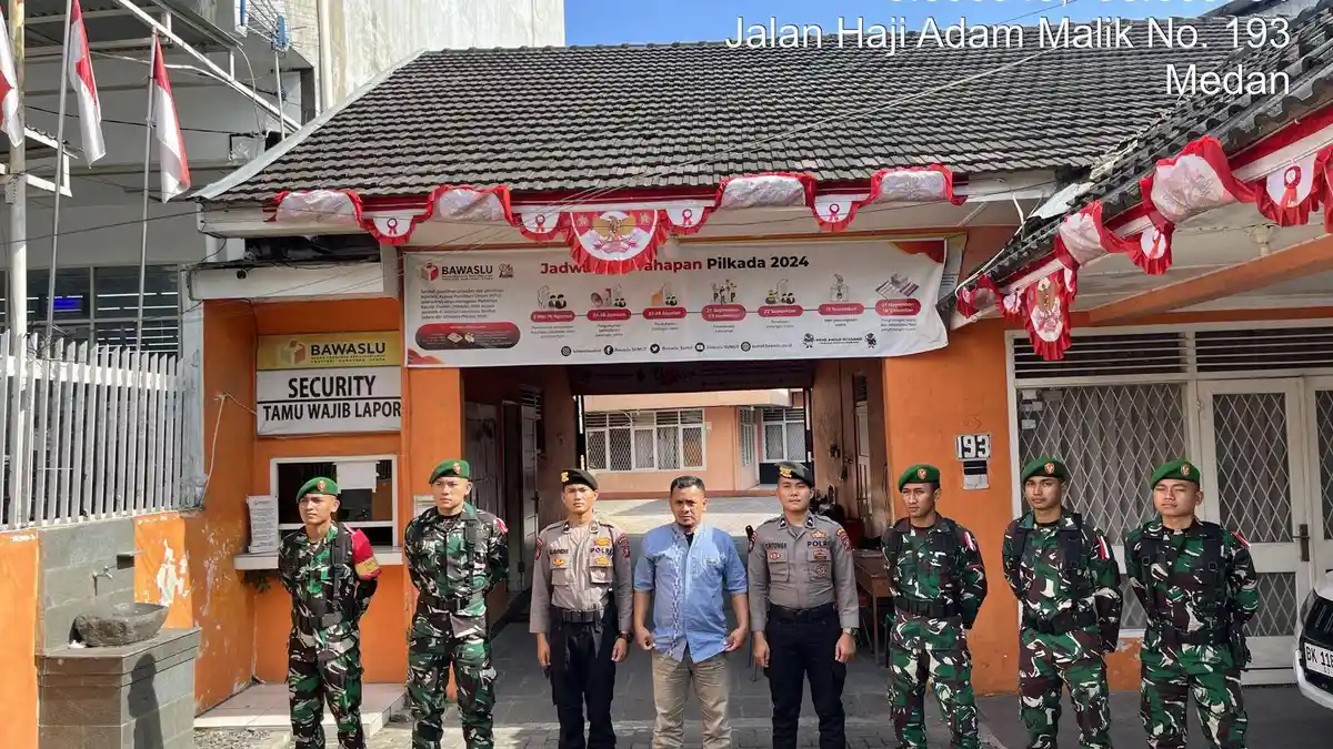 Jelang Pilkada Serentak 2024: Satgas OMP Toba Berikan Pengamanan Ketat di KPU dan Bawaslu