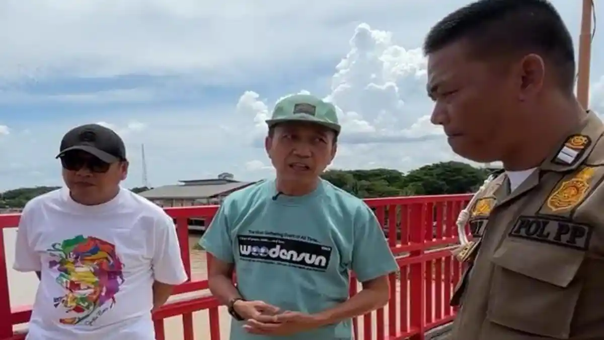 Pemalak Beraksi Lagi di Jembatan Ampera, Ratu Dewa Minta Sat Pol PP Palembang Lebih Sigap