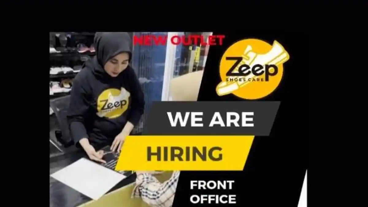 Dibutuhkan Front Office Wanita, Lowongan Kerja Zeep Shoes Care Kendari,Syarat dan Cara Daftar