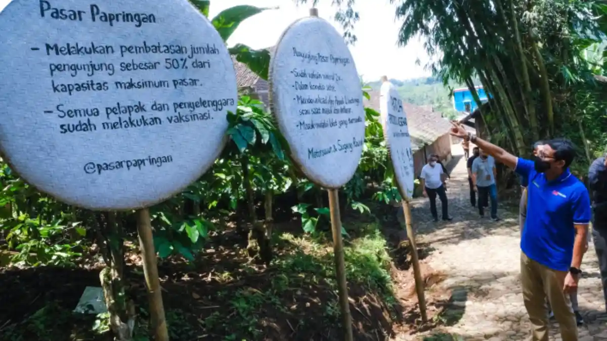 Sulap Kebun Bambu Jadi Destinasi Wisata Unik, Sandiaga Uno : Buka Peluang Usaha-Lapangan Kerja
