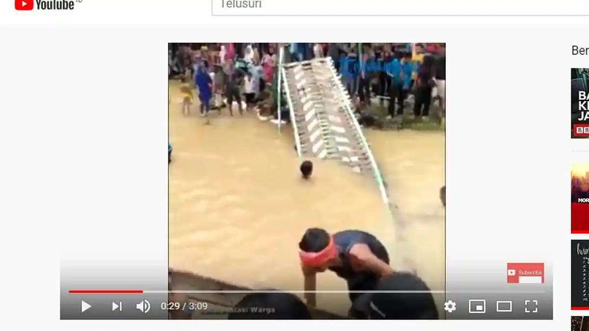 Ternyata Ini Penyebab Putusnya Jembatan di Curup Kereta