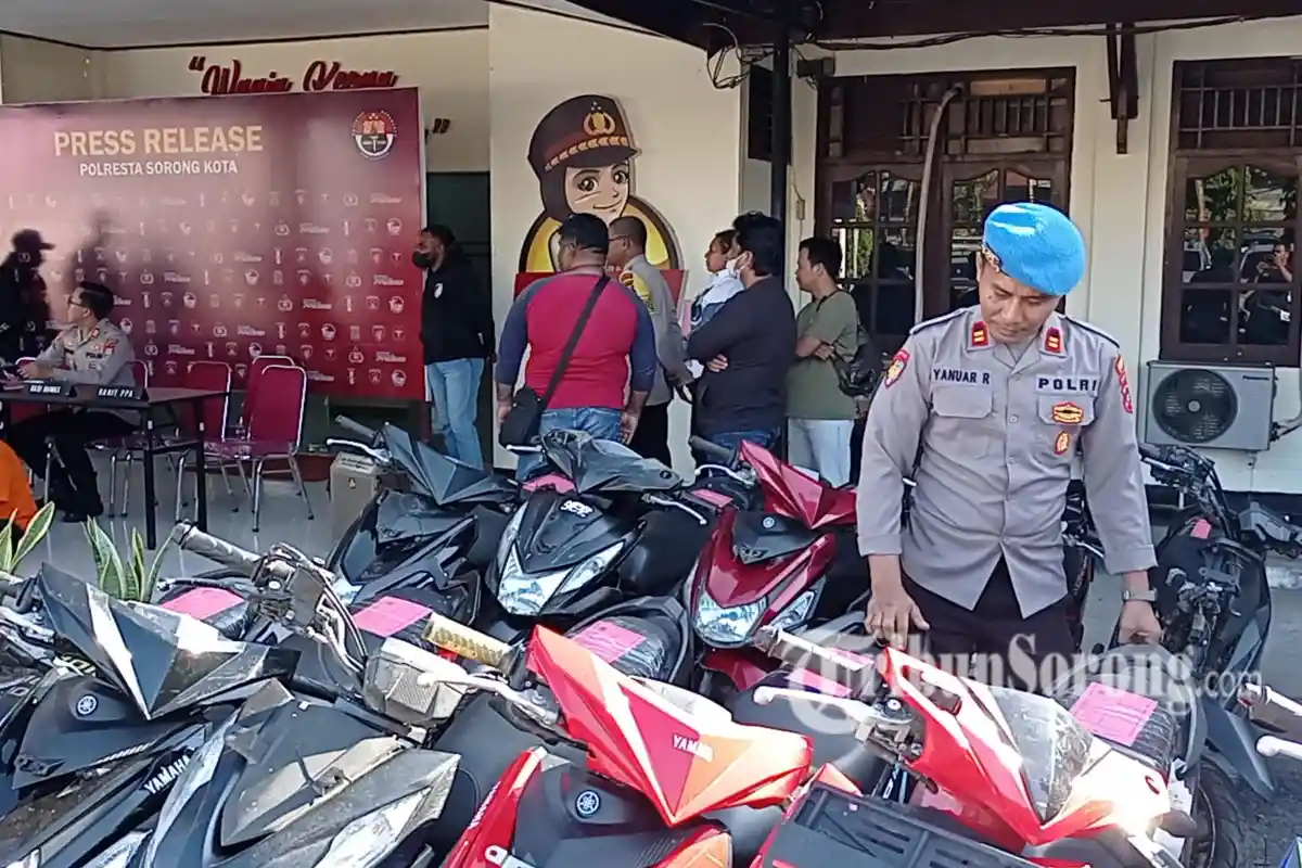 Kasus Pencurian Motor di Sorong Meningkat, Pelaku Rata-rata Anak di Bawah Umur