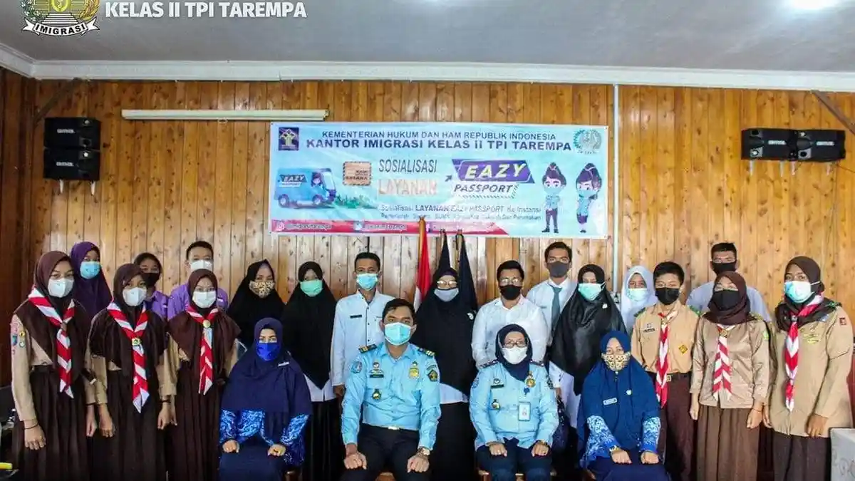 KEUNGGULAN Layanan Eazy Pasport di Imigrasi Kelas II TPI Tarempa Anambas