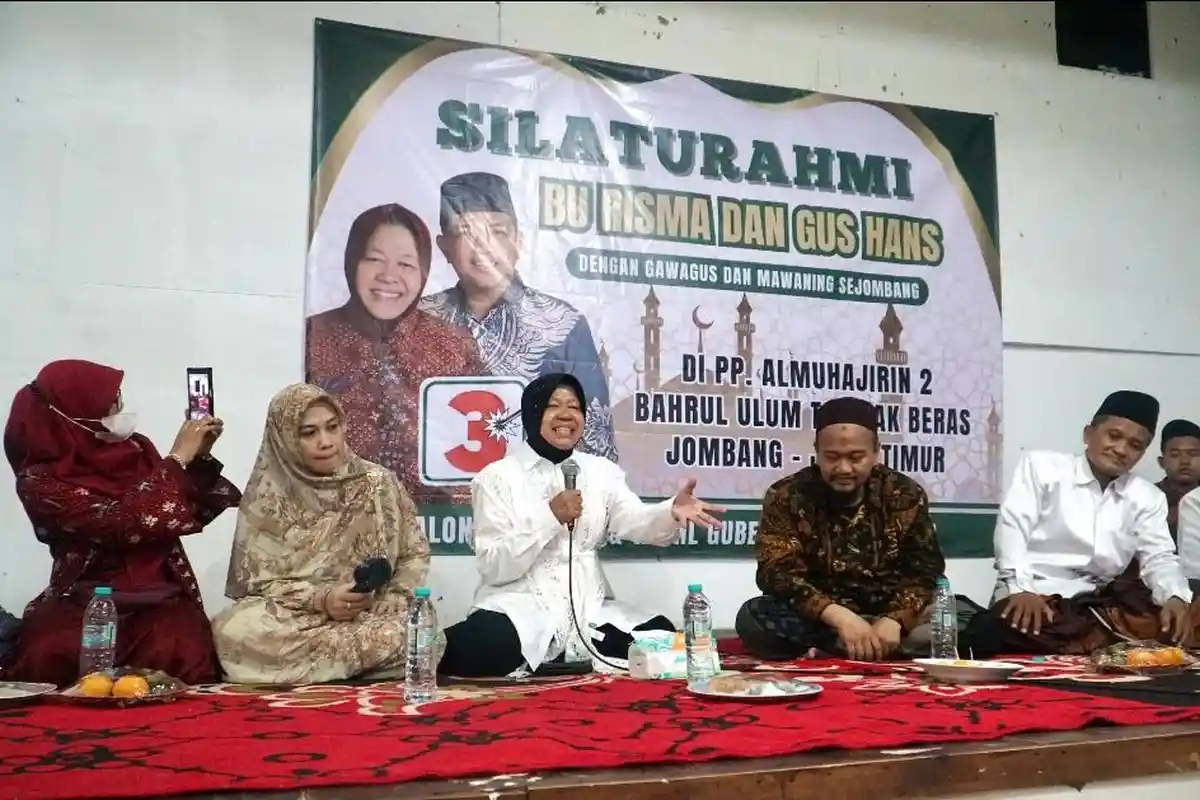Risma Bakal Gercep Setarakan Fasilitas Ponpes dan-Madrasah dengan Sekolah Negeri di Jawa Timur
