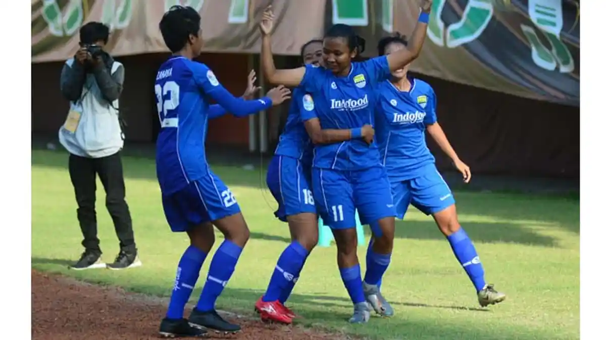 Persib Putri Temani Persija Jakarta di Puncak Klasemen Grup A Liga 1 Putri