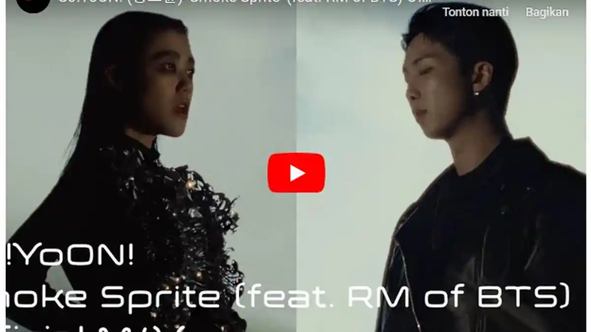 Lirik dan Arti Lagu Smoke Sprite So!YoON! feat RM BTS