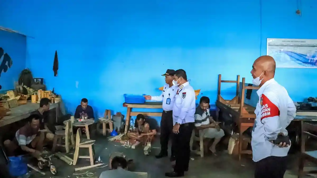 Lapas Rantauprapat Sambut Hangat Kunjungan Tim Monitoring dan Evaluasi Kanwil Kemenkumham Sumut