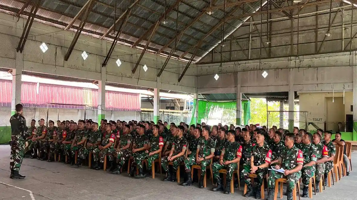 Dandim 1210/Landak Beri Arahan Langsung kepada Pendamping KDKMP