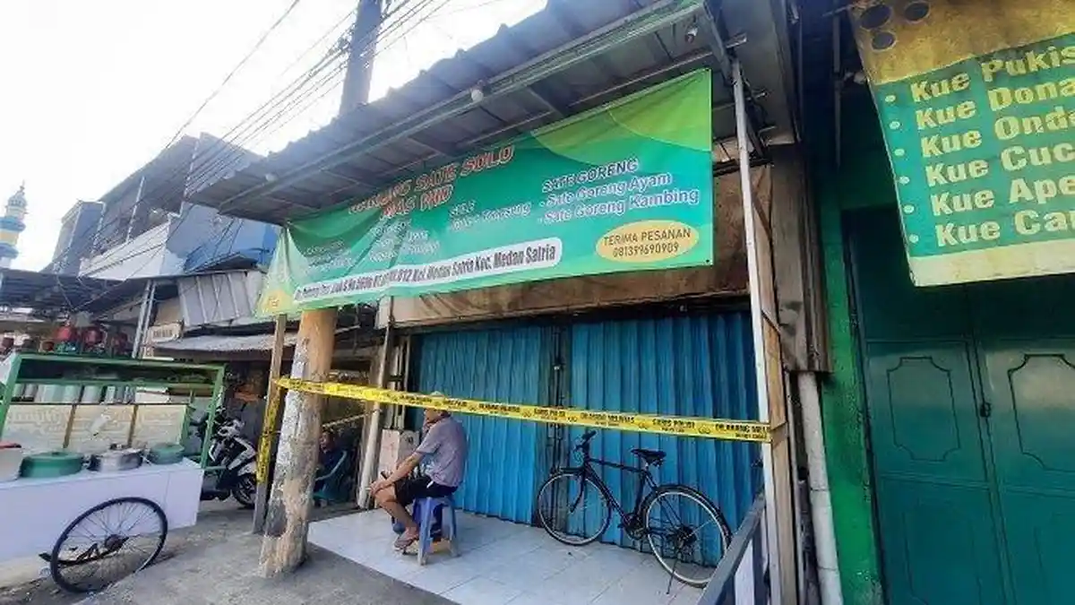 Motif Pembunuhan Tukang Sate oleh Anak Kandung Sendiri, Terjadi Setelah Salat Id