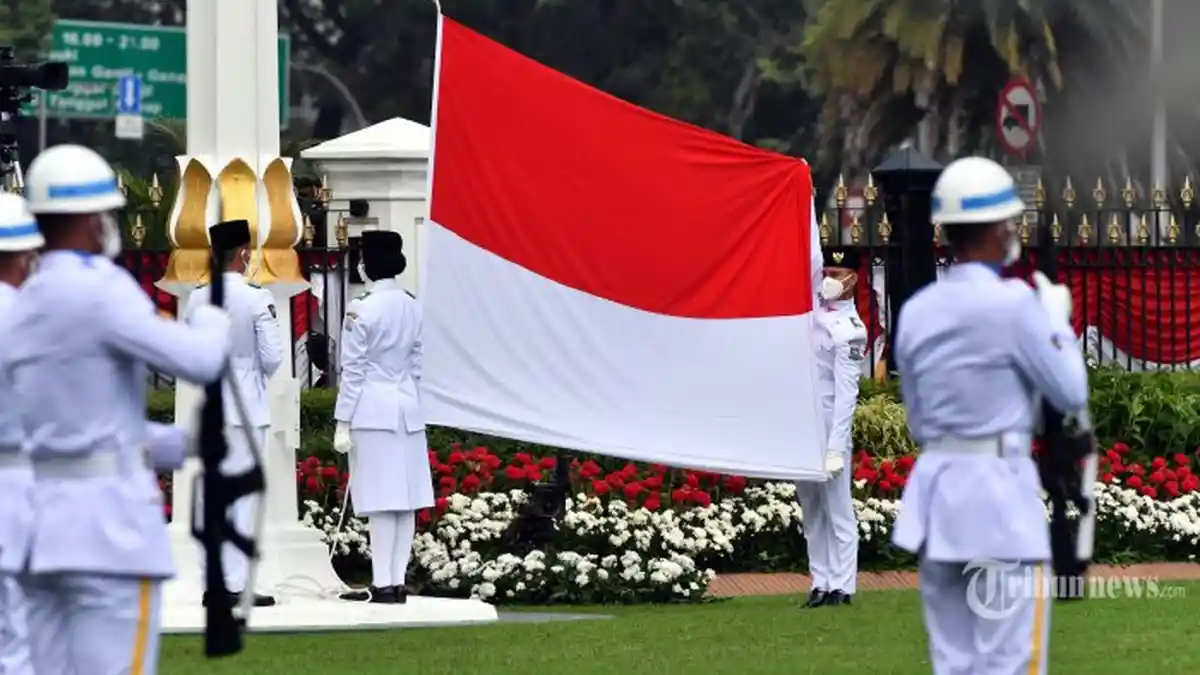 Daftar Nama 68 Anggota Paskibraka Nasional 2021 yang Dikukuhkan Presiden Jokowi