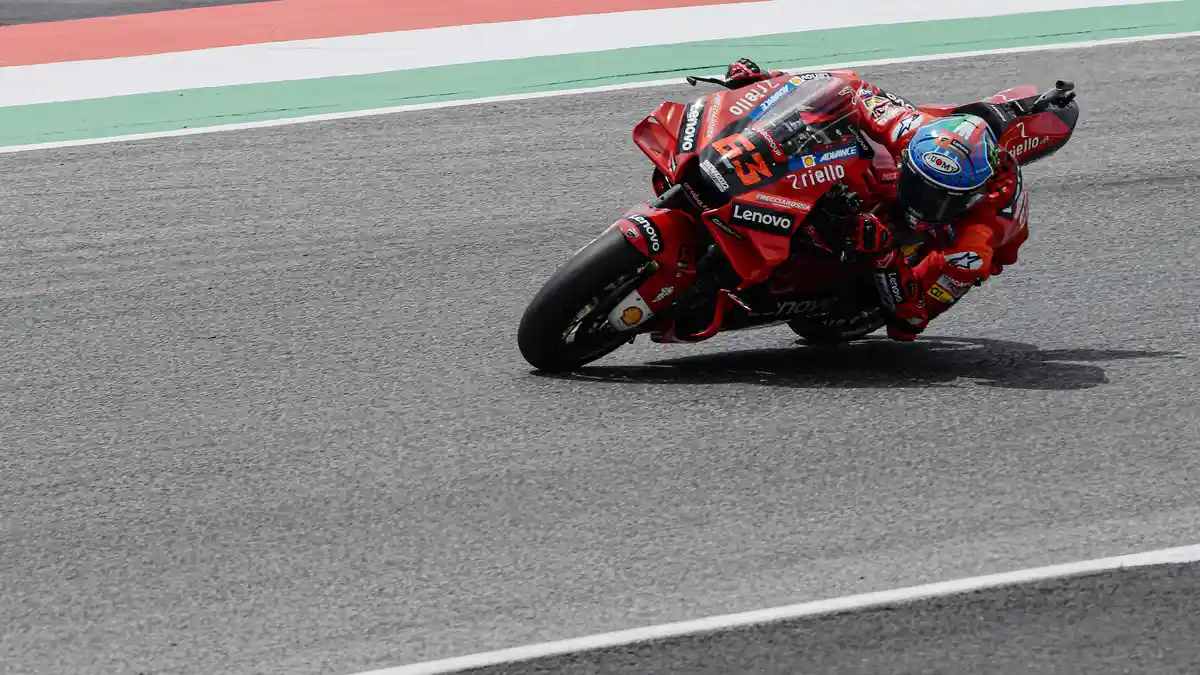 Hasil Kualifikasi MotoGP Jerman 2022: Bagnaia Pole Position, Quartararo Start Kedua