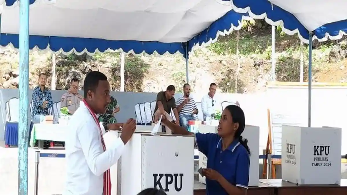 KPU Belu Gelar Simulasi Pemungutan dan Penghitungan Suara Pilkada 2024