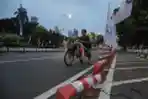 APK Pemilu 2024 Penuhi Pembatas Jalur Sepeda