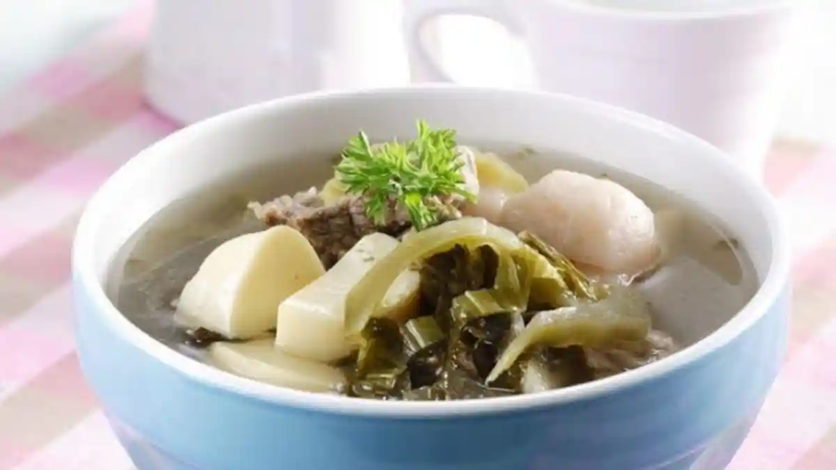 Resep Sup Sawi Asin Tahu, Pelengkap Menu Makan Siang Simple yang Bikin ...