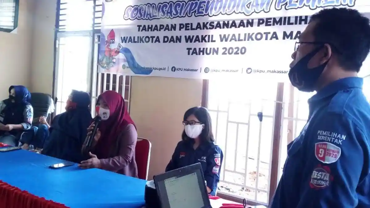 Kumpulkan Pemilih Pemula, PPK Bontoala Sosialisasikan Tahapan Pilwali Makassar