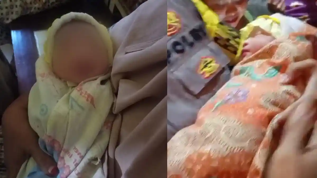 BREAKING NEWS: Bayi Baru Lahir Ditemukan di Dapur Warga Suwawa Gorontalo, Masih Ada Ari-ari