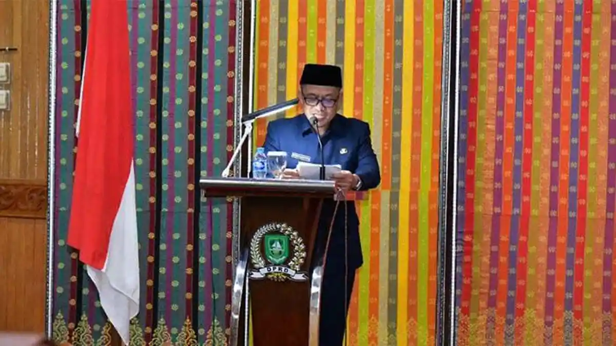 Pemkab Bengkalis Jawab Pandangan Fraksi di DPRD Atas Pengajuan Dua Ranperda