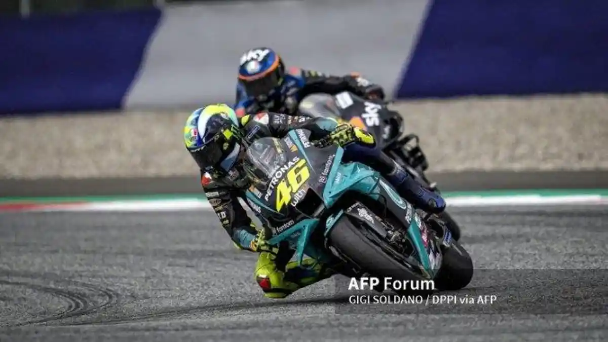 Jadwal MotoGP 2021 Britania, Rossi Bersenang-senang di Silverstone