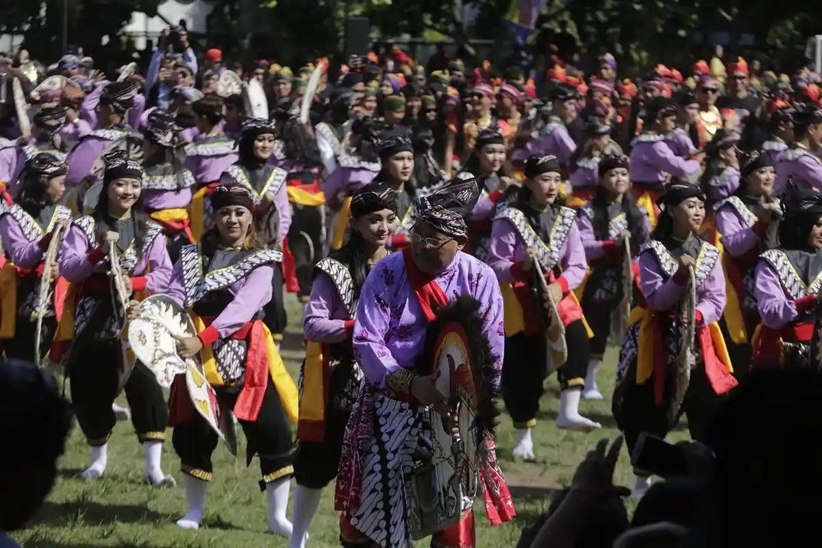 Libatkan Ribuan Penari Jathilan, UNY Raih Rekor MURI