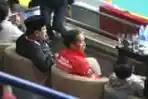 Presiden Jokowi Bertemu Prabowo di Final Pencak Silat