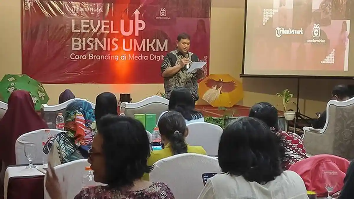 100 Pelaku UMKM Ikut Program Cenderaloka Tribun Network, Dongkrak Pemasaran secara Digital