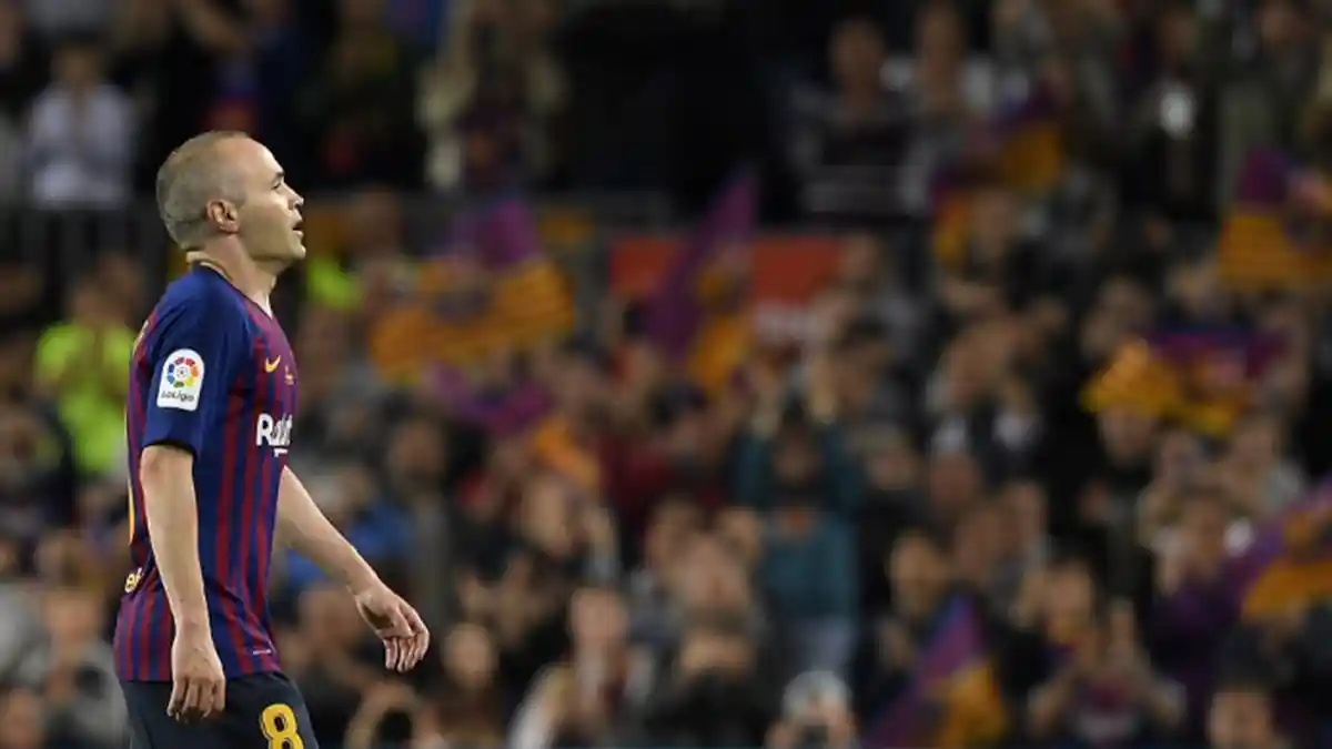 Kemenangan Tipis dari Barcelona jadi Hadiah Manis Terakhir untuk Andres Iniesta