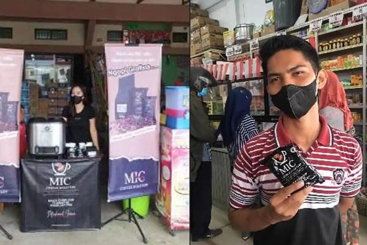 Dapatkan Modal dari KUR BRI, UMKM Mic Coffee Dapatkan Omset Sampai Rp40 Juta Perbulan