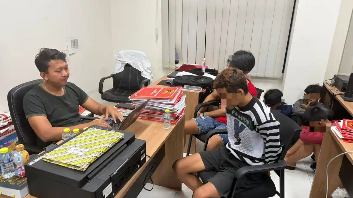 Aksi Pencurian Motor di Banyumas Terekam CCTV, Lima Pelaku Ditangkap