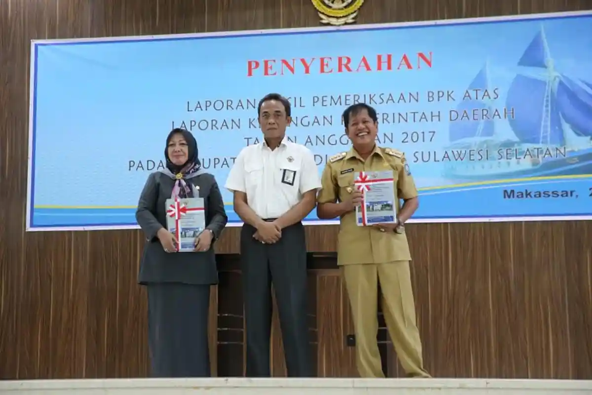 Soppeng Raih WTP Empat Tahun Berturut-turut