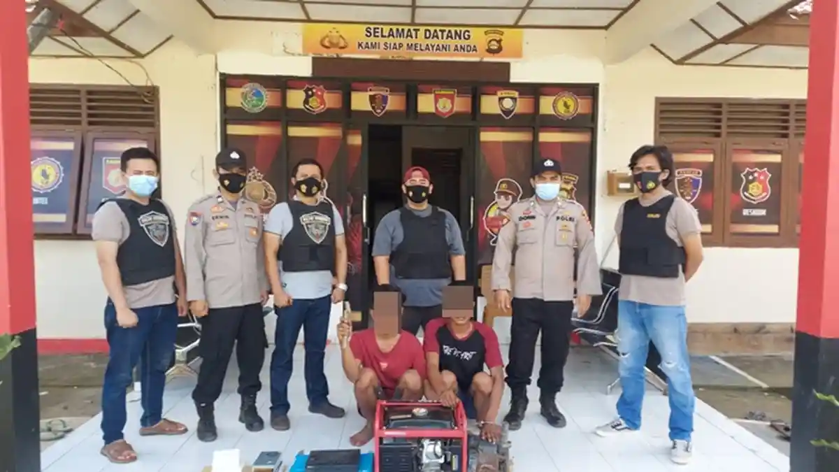 2 Pencuri Sarang Burung Walet di OKI Ditangkap Macan Komering, Seorang Pelaku Warga Banyuasin