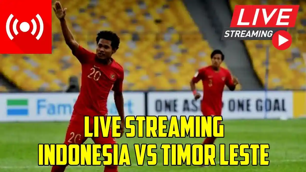 Live TV Online SCTV, Live Streaming Siaran Langsung Timnas U-18 Indonesia vs Timor Leste Jam 15.30