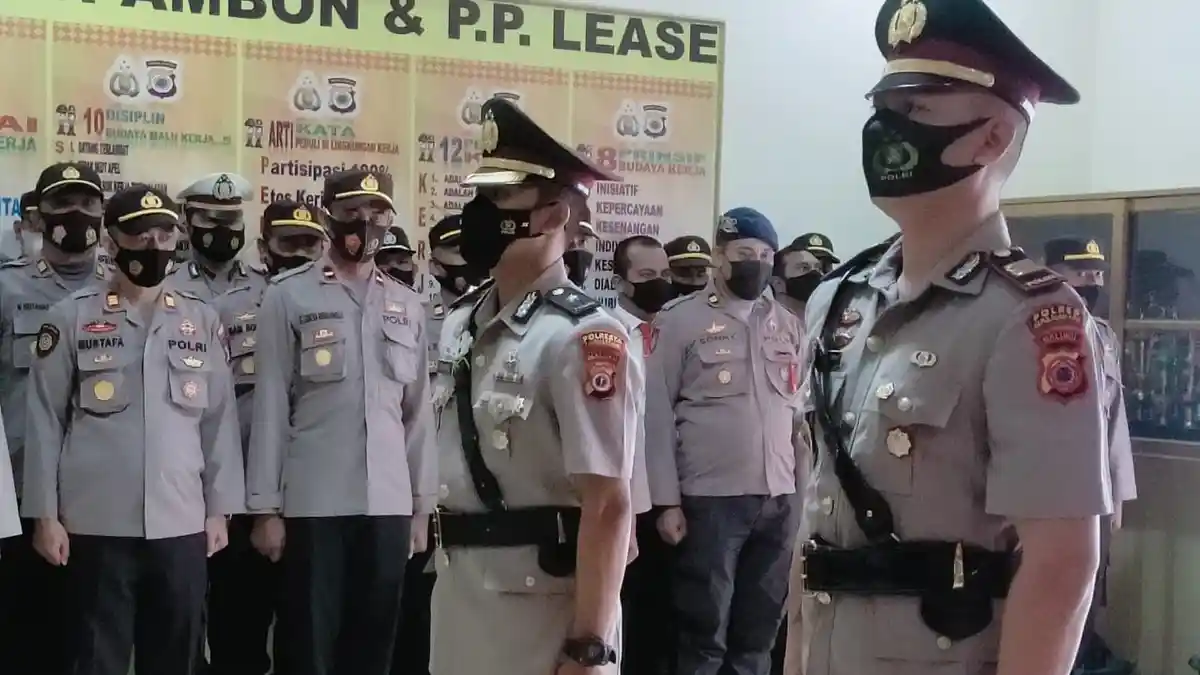 268 Personel Gabungan Siap Amankan HUT RI Ke-76 di Kota Ambon