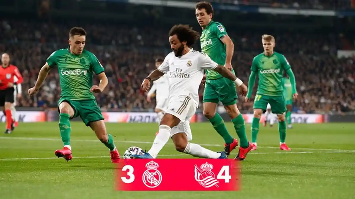 Hasil Copa Del Rey - Real Madrid Dipermalukan Real Sociedad di Kandang, Los Blancos Takluk 3-4
