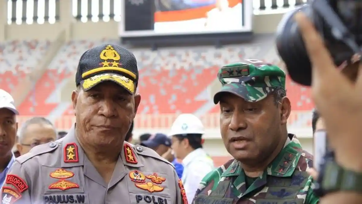 Dalam Gelap Gulita, Pos Polisi di Papua Diserang, Briptu Kristian Dianiaya dan 3 Senpi Dirampas