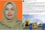 Kontras! Tolak Diekspos saat Bencana Findaria, Kini Camat Moncongloe Tampil sebagai Donatur Masjid