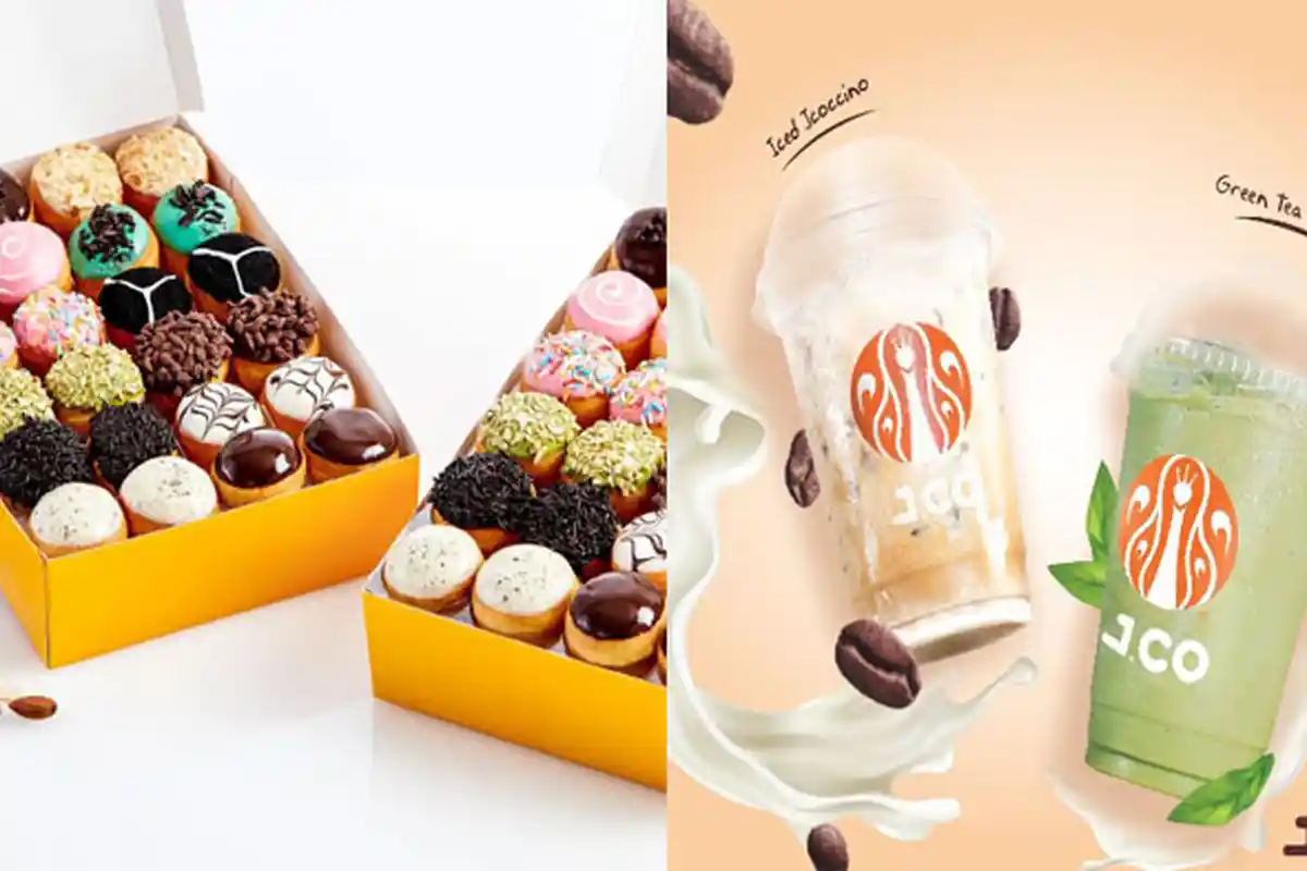 Promo JCO 12 Juni 2022, Beli 1 Gratis 1 Frappe Green Tea Iced Jcoccino & 2 Box Jpops  Hanya 100 Ribu