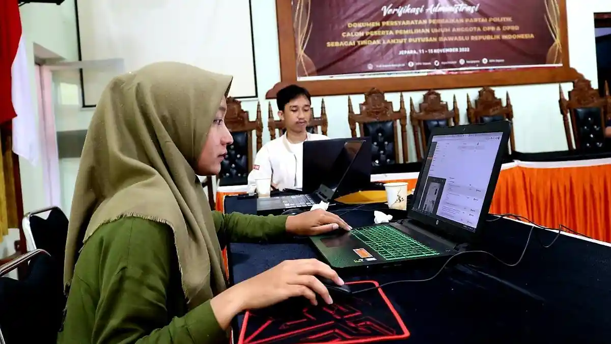 KPU Jepara Verifikasi 3.080 Anggota Partai dari 4 Parpol Calon Peserta Pemilu 2024
