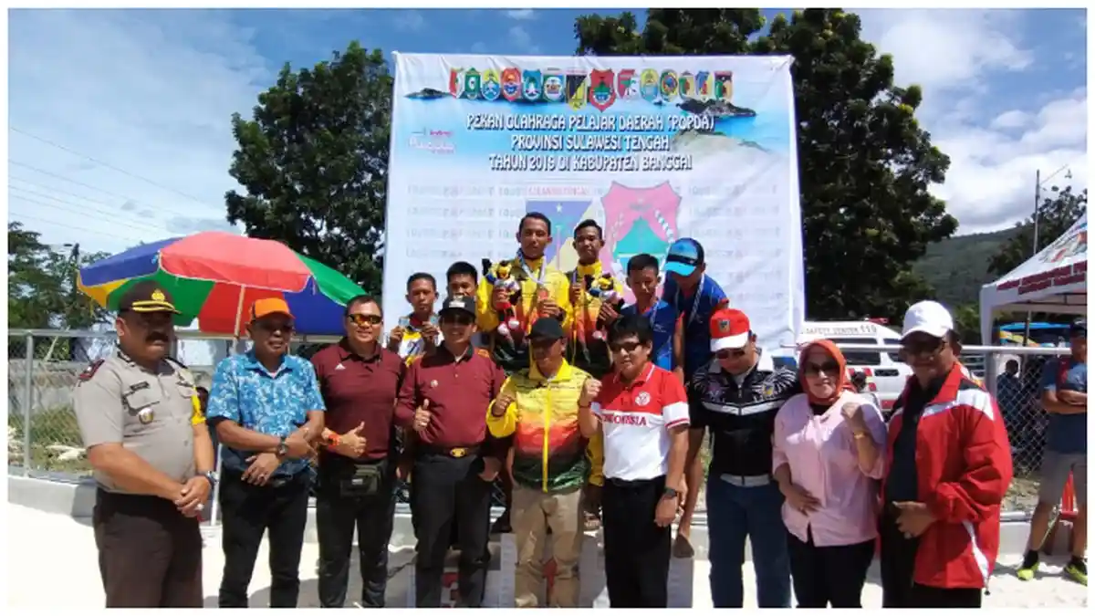POPDA Sulteng 2019 Berakhir, Kota Palu Juara Umum