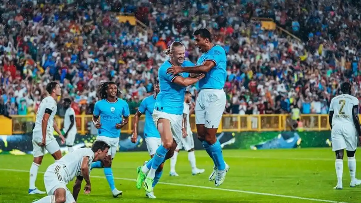 LINK Live Streaming West Ham vs Manchester City, David Moyes Berharap Haaland Masih 'Tidur Nyenyak'