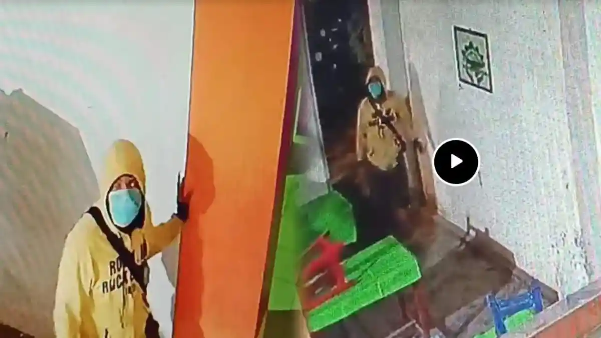 Diduga Maling Terekam CCTV di Beberapa Sekolah Gorontalo, Tak Pernah Ganti Pakaian Saat Beraksi