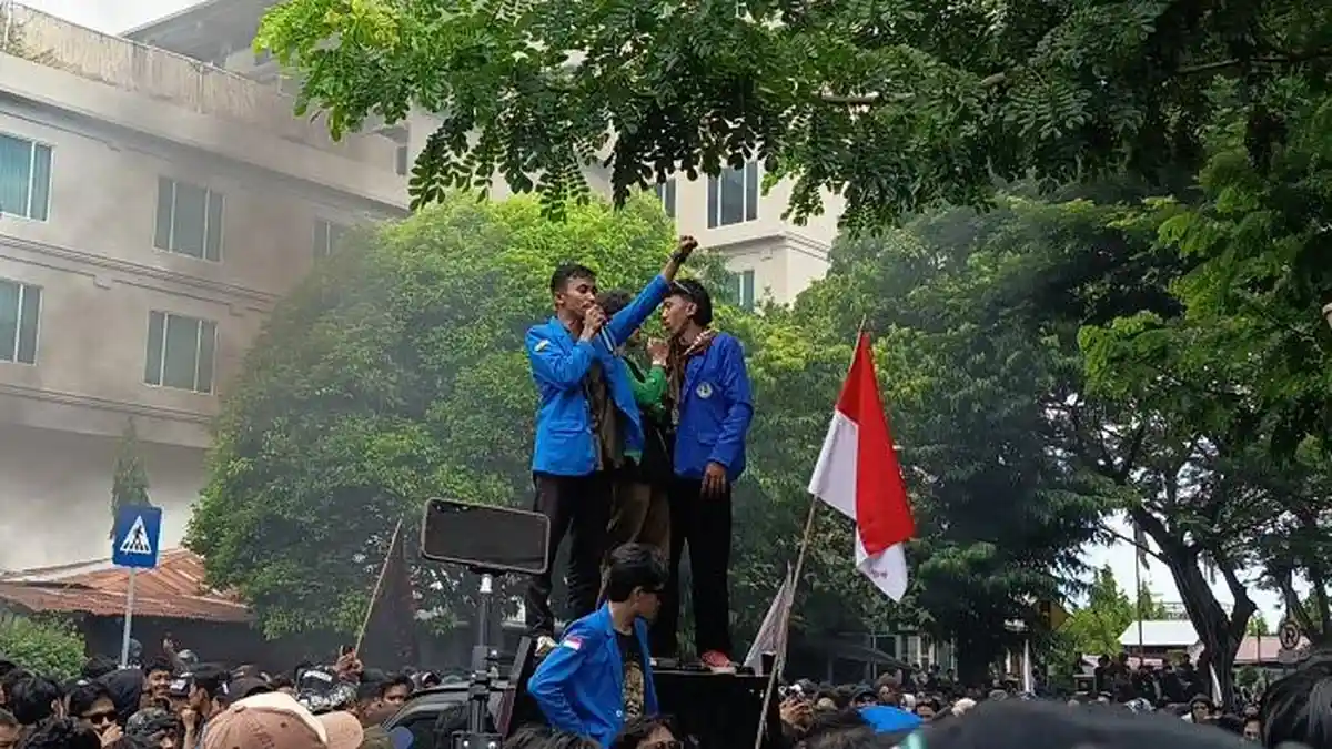 Ketua BEM Untad Desak Polisi Bebaskan Mahasiswa yang Ditahan Saat Aksi